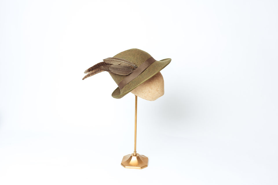 Vintage Inspired Countrywear Hat - Sahar Millinery