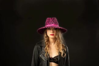 Leopard Print Fedora