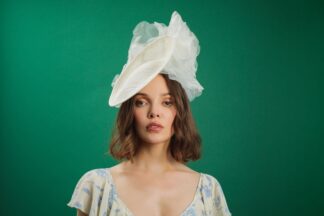 New Romantic: Ivory Floral headpiece